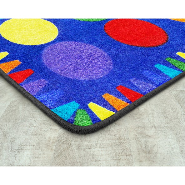 Colorful Crayon Circles