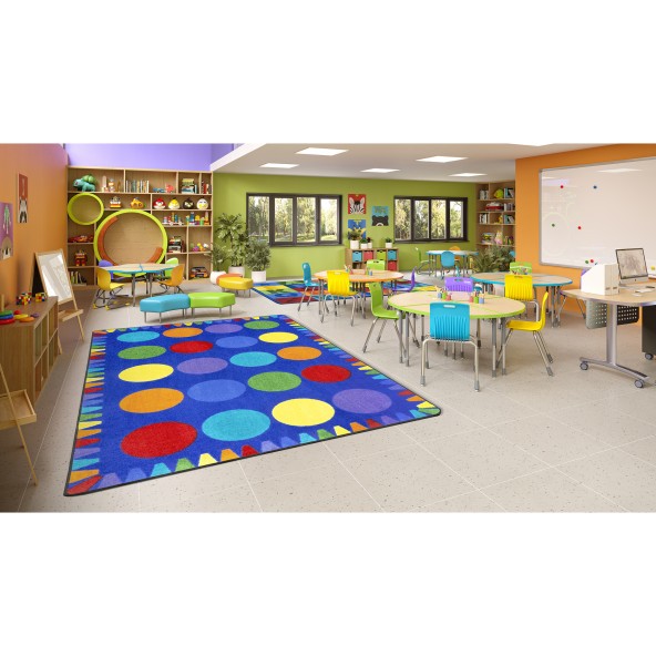 Colorful Crayon Circles