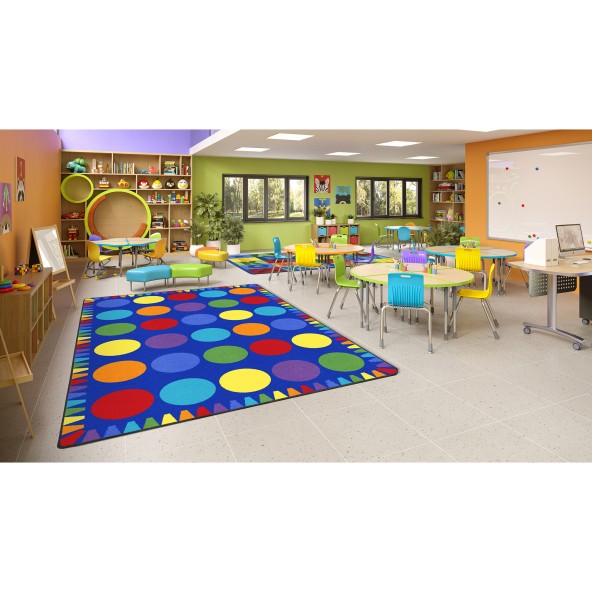 Colorful Crayon Circles