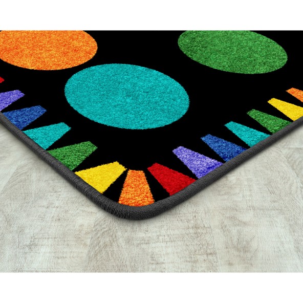 Colorful Crayon Circles