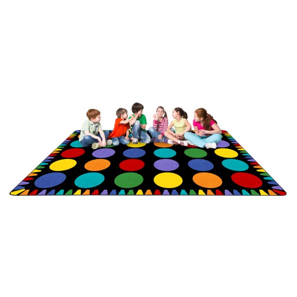 Colorful Crayon Circles