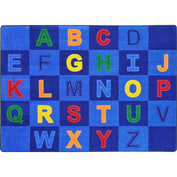 Patchwork Letters Rug - Joy Carpets