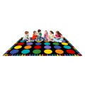 Colorful Crayon Circles
