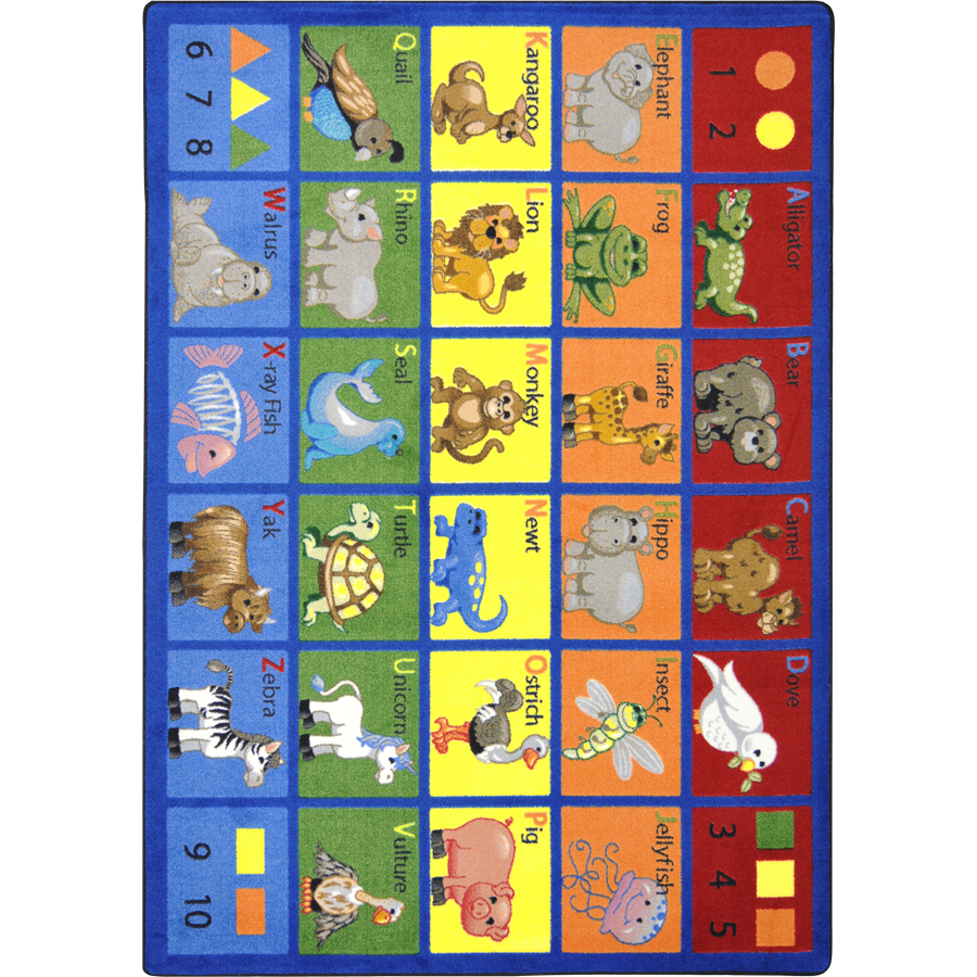 Animal Phonics Rug - Joy Carpets